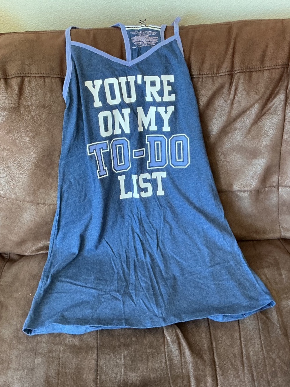 Victoriaβs Secret Sleep Tank Dress YOUβRE ON MY TO-DO LIST